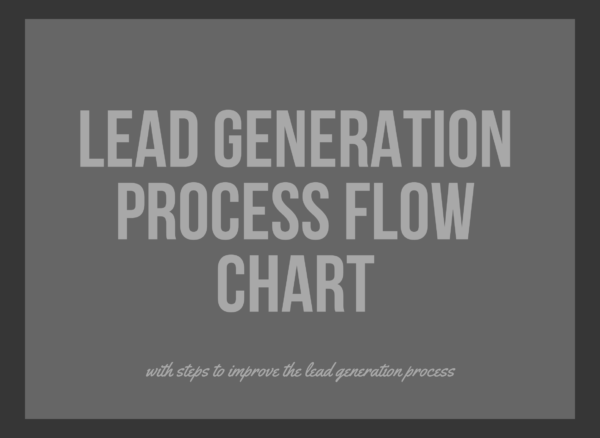 Lead Generation flow chart